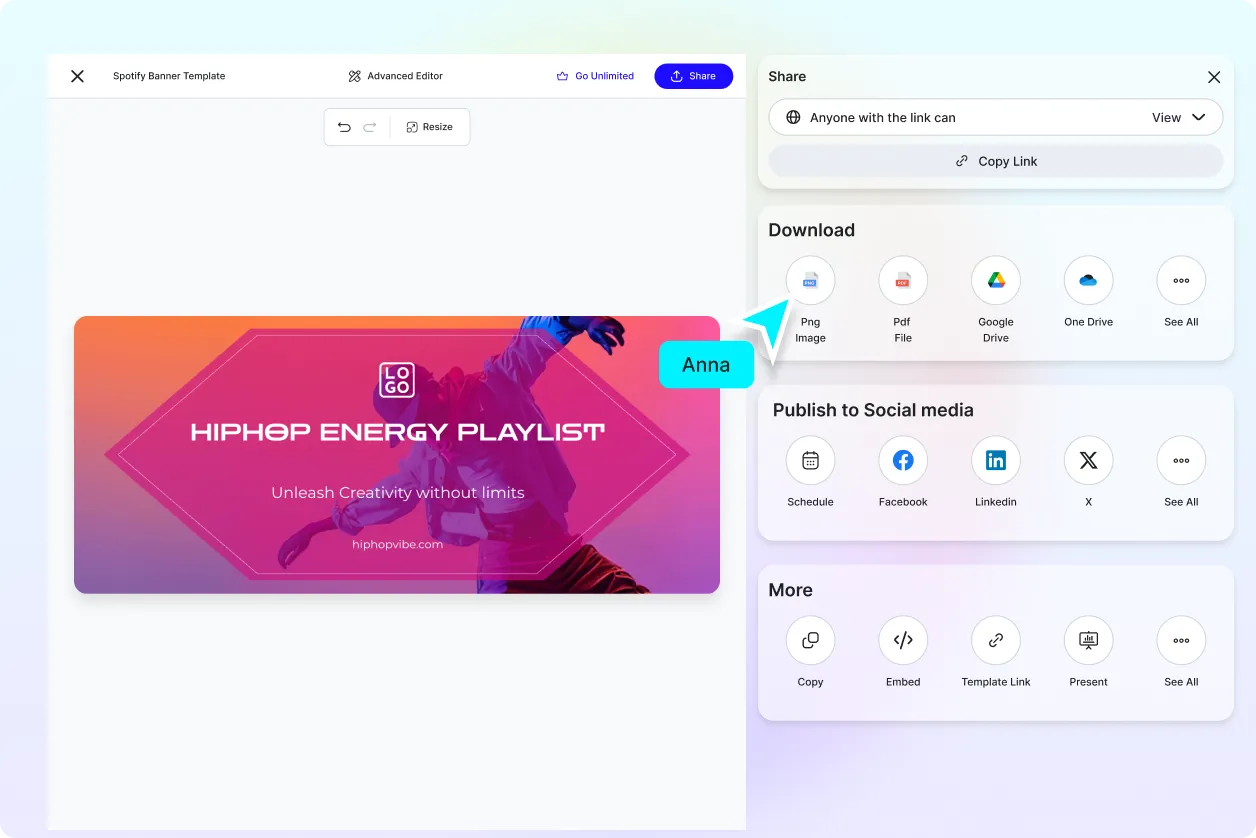 Free AI Spotify Banner Generator, Create Spotify Banner image Designs Online [ No Signup ]